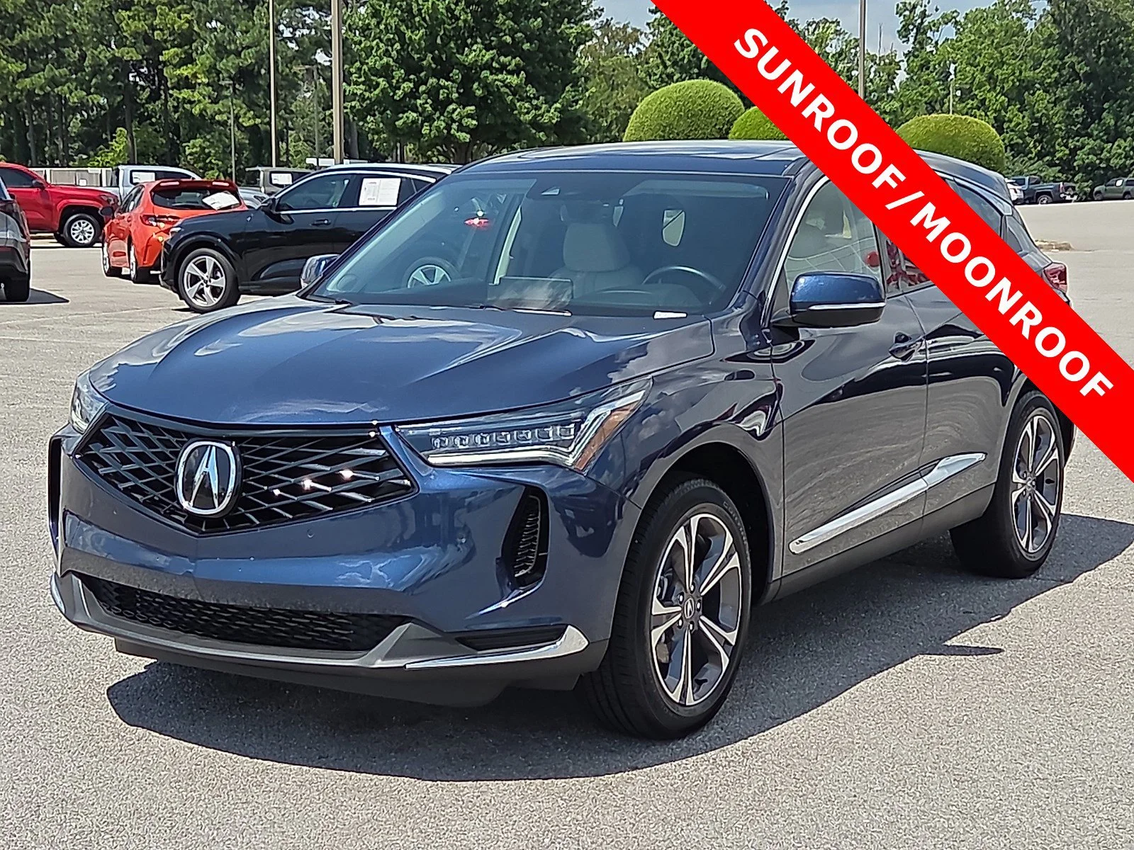 Used 2025 Canyon River Blue Metallic Acura w/Technology Package image 2