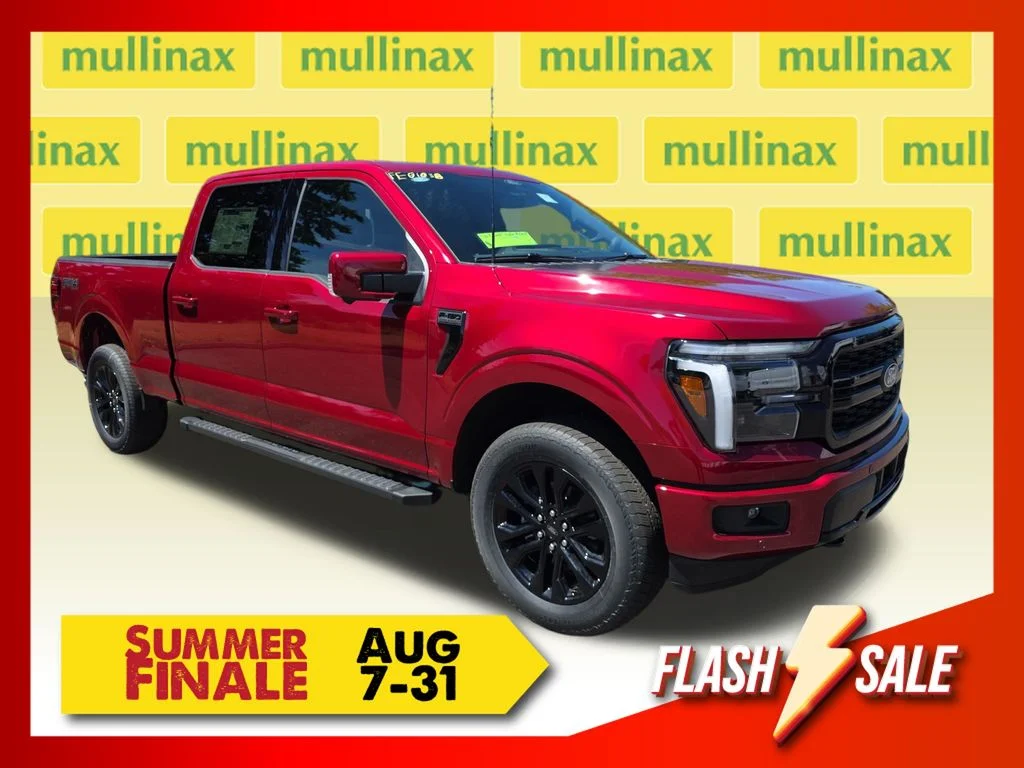 New 2026 Red Ford Lariat image 1