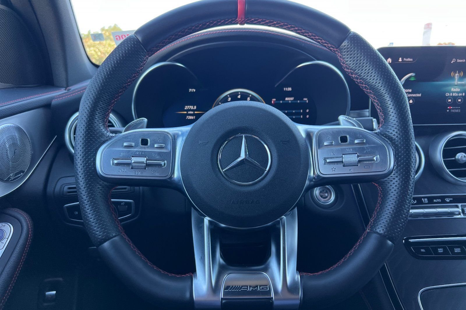Used 2020 designo Diamond White Metallic Mercedes-Benz 43 AMG® image 27