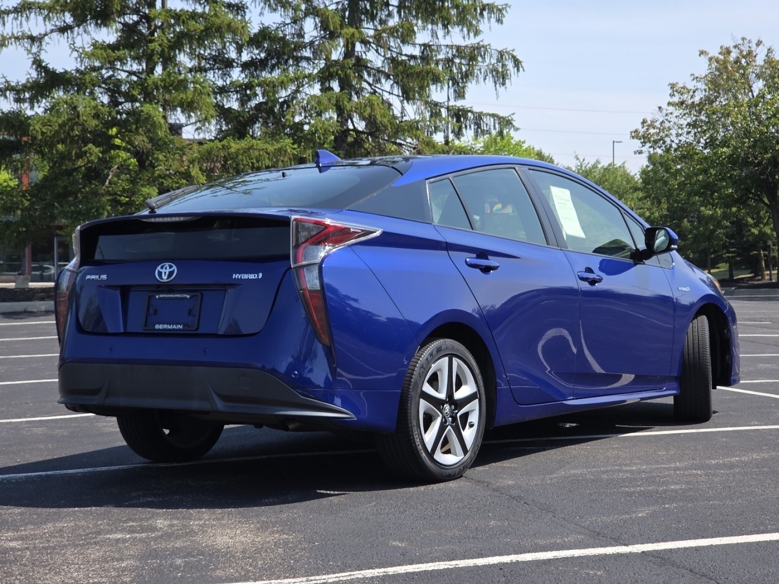 Used 2017 Blue Toyota Three Touring image 23