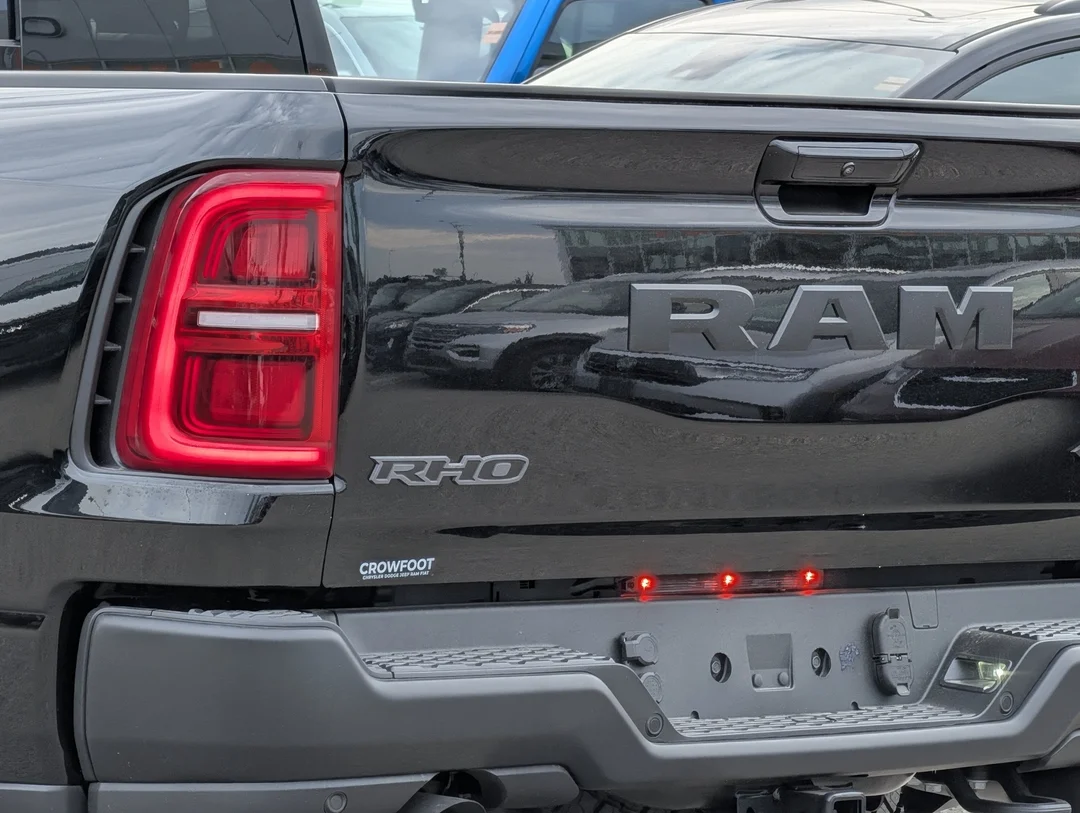 New 2026 Black RAM RHO - - 4x4 - Bilstein Shocks - Panoramic Sunroof - Leather Suede Seats & More! image 11