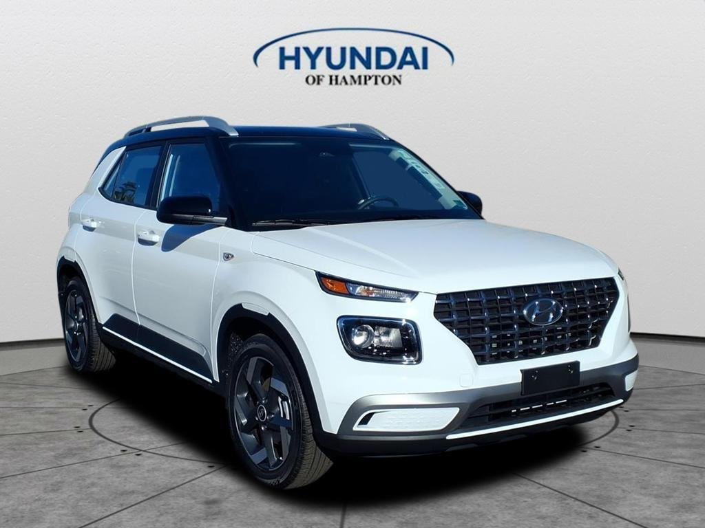 New 2026 Lunar White w/Black Roof Hyundai SEL w/Two-Tone Roof image 1