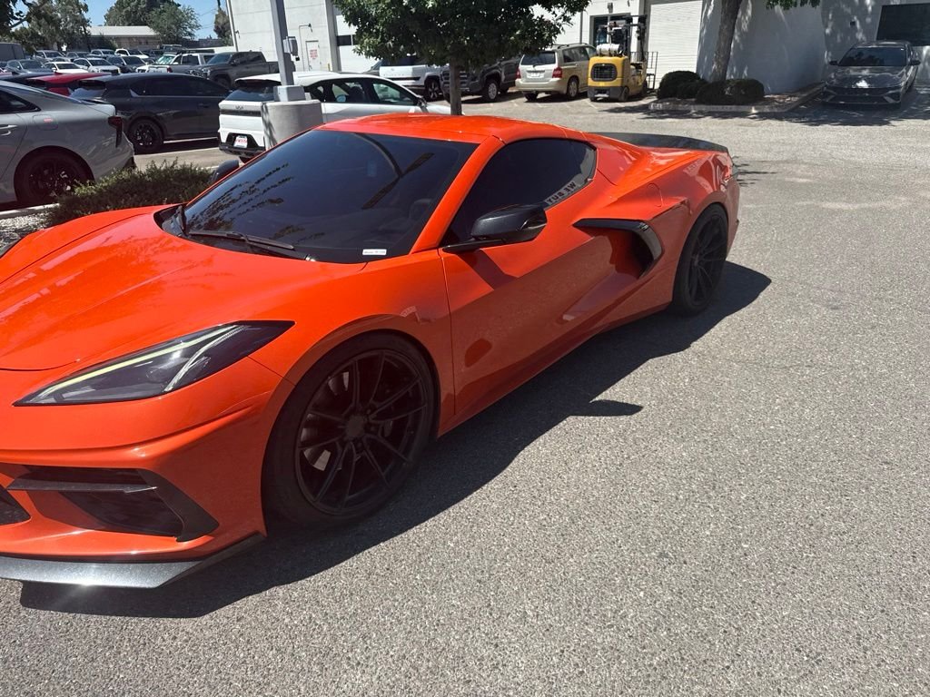 Used 2020 Orange Chevrolet Stingray image 6