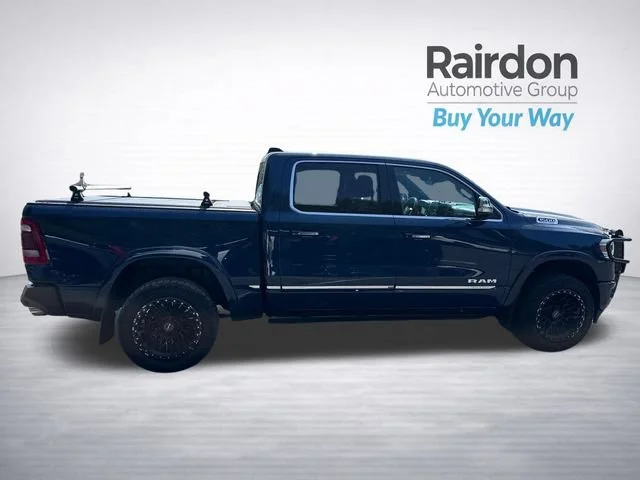 Used 2021 Patriot Blue Pearlcoat Ram Limited image 15