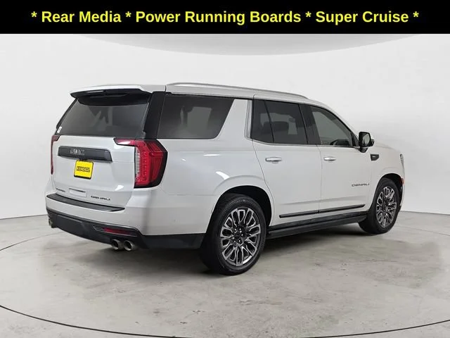 Used 2024 White Frost Tricoat GMC Denali Ultimate image 5
