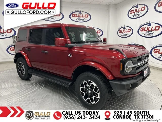 New 2026 Ruby Red Metallic Tinted Clearcoat Ford Outer Banks image 1