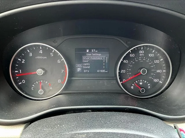 Used 2022 Blue Kia LX image 8