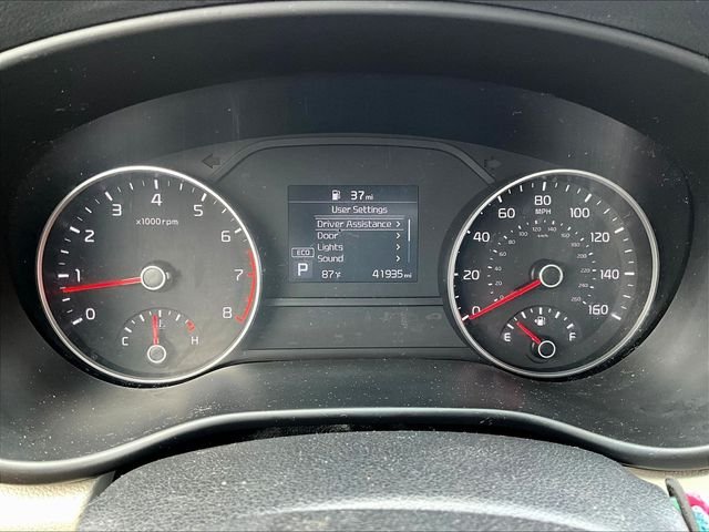 Used 2022 Blue Kia LX image 8