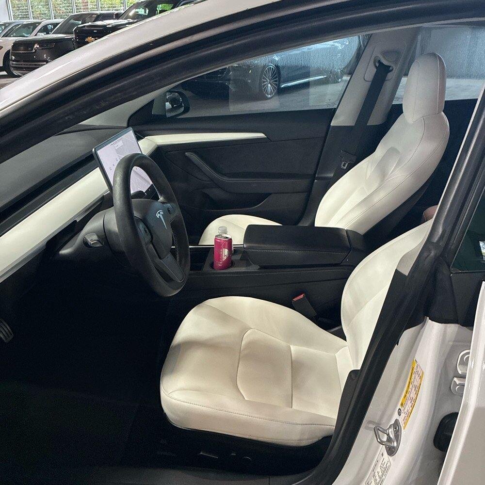 Used 2021 Pearl White Multi-Coat Tesla Performance image 13
