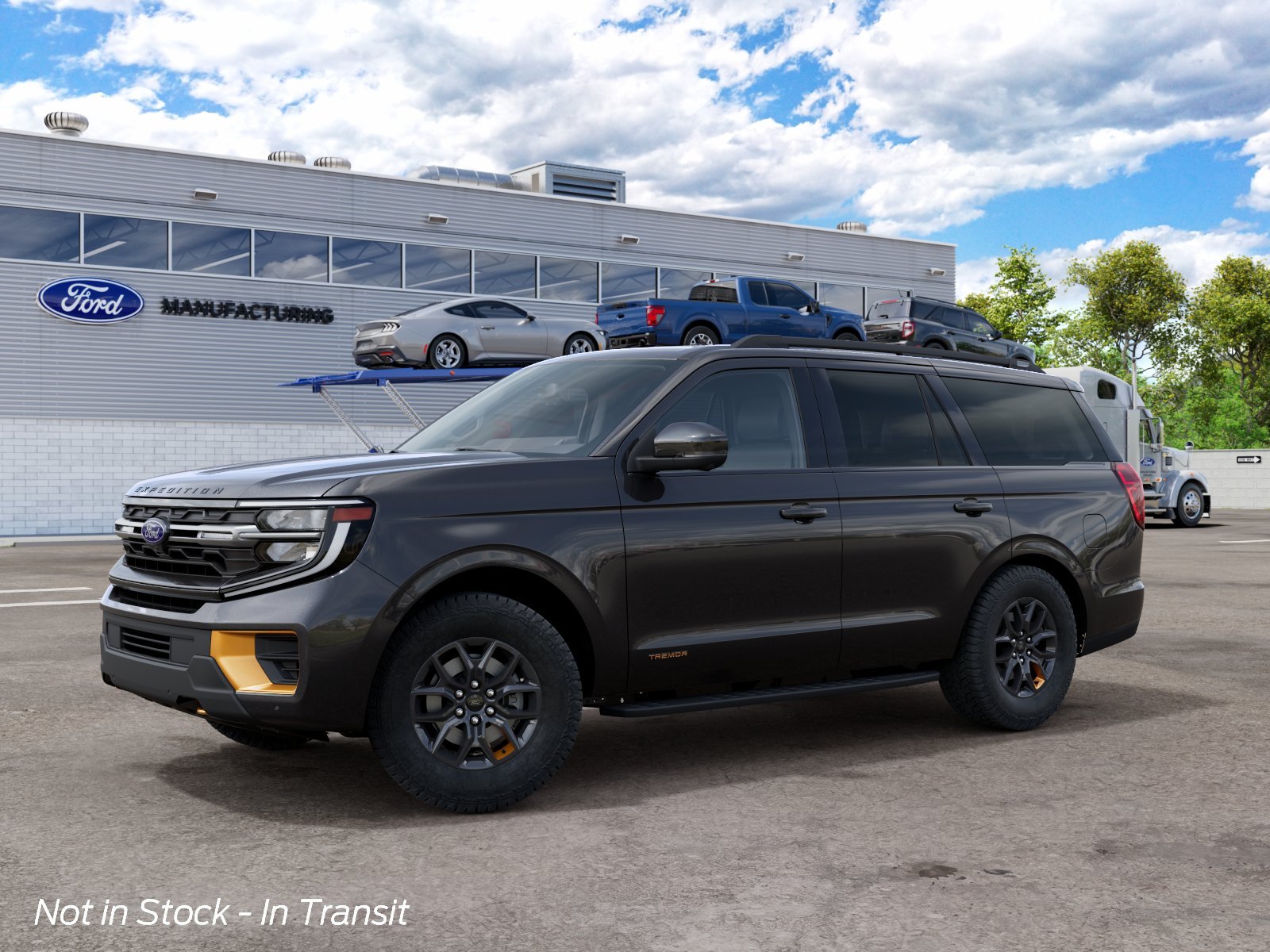 New 2027 Dark Matter Gray Metallic Ford Tremor image 2