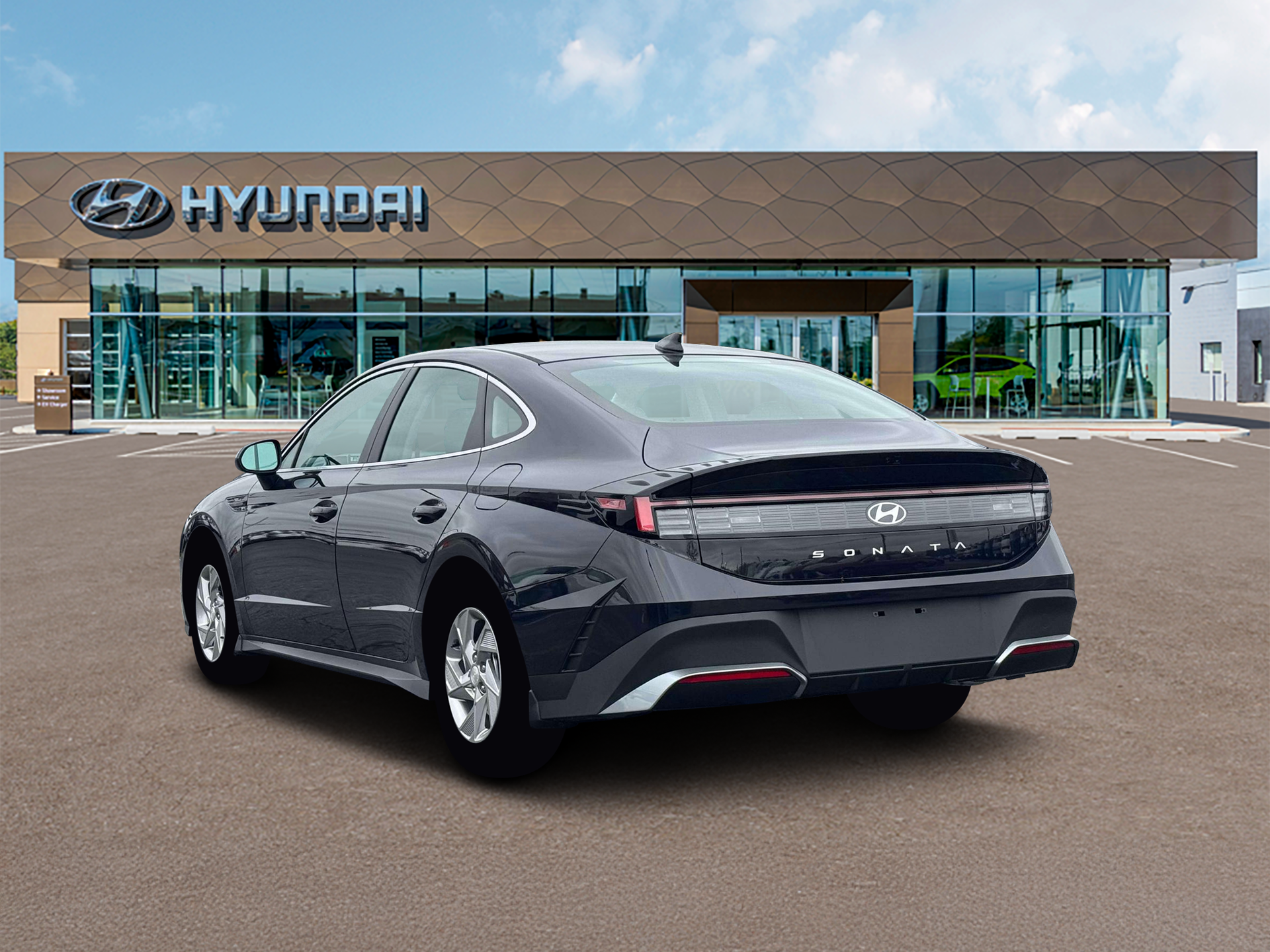 New 2026 Carbon Blue Hyundai SE image 5