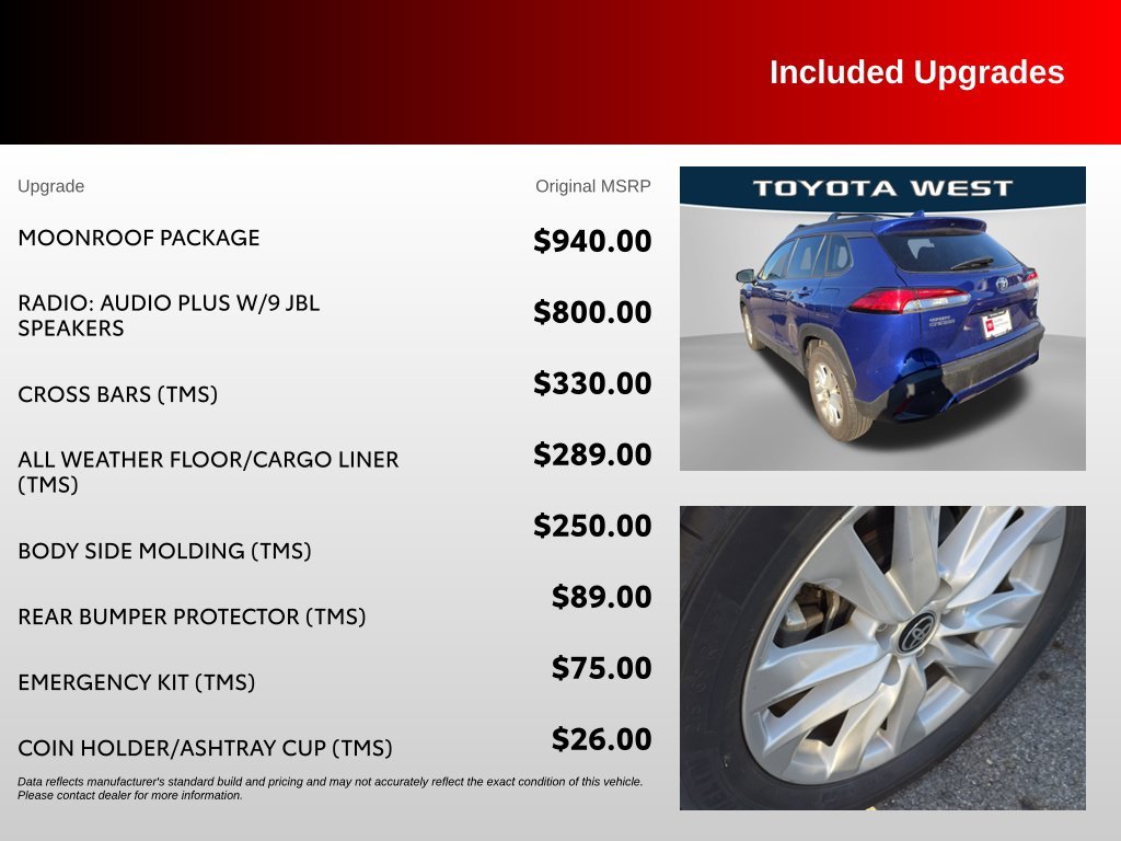 Used 2023 Blue Toyota LE image 18
