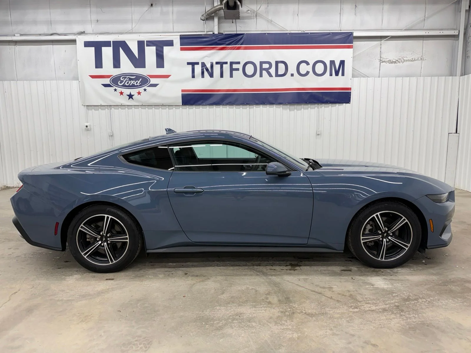 Vapor Blue 2025 Ford Mustang Coupe Rear-Wheel Drive Automatic