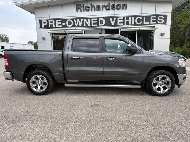 Used 2019 RAM Ram 1500 Pickup Big Horn/Lone Star with VIN 1C6SRFFT5KN557681 for sale in Gladwin, MI