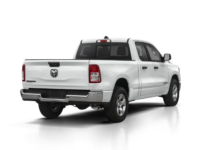 Used 2023 Bright White Clearcoat Ram Big Horn image 2