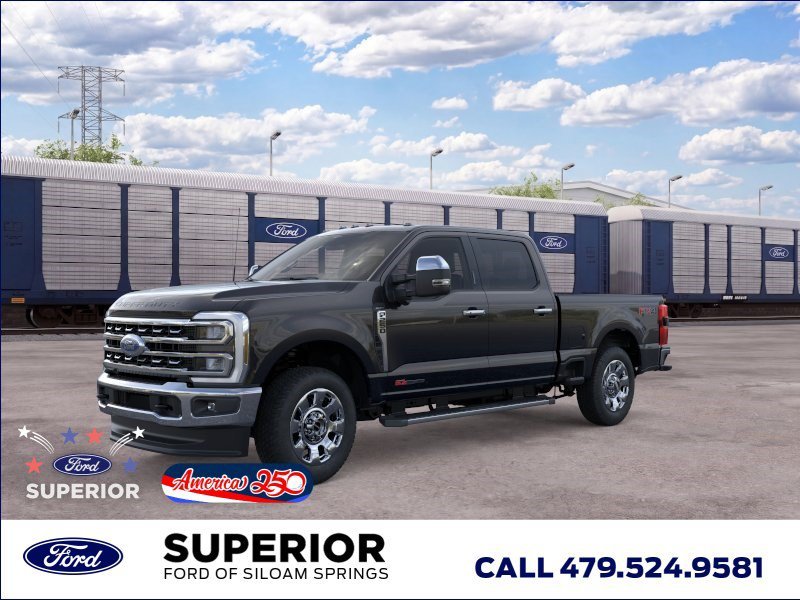 New 2026 Agate Black Metallic Ford LARIAT 4WD image 1