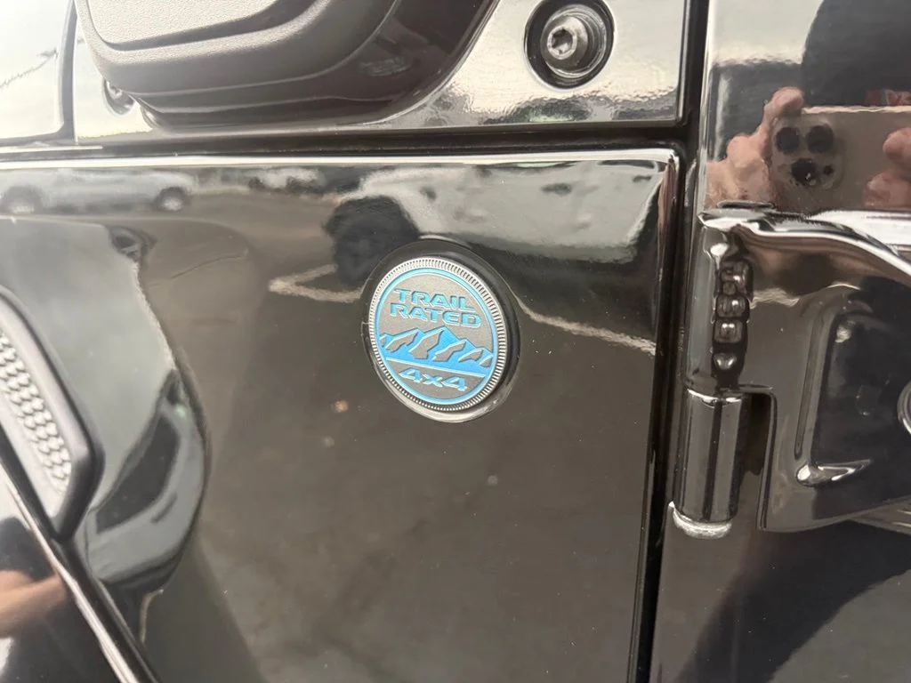 Used 2025 Black Jeep Sahara 4xe image 12