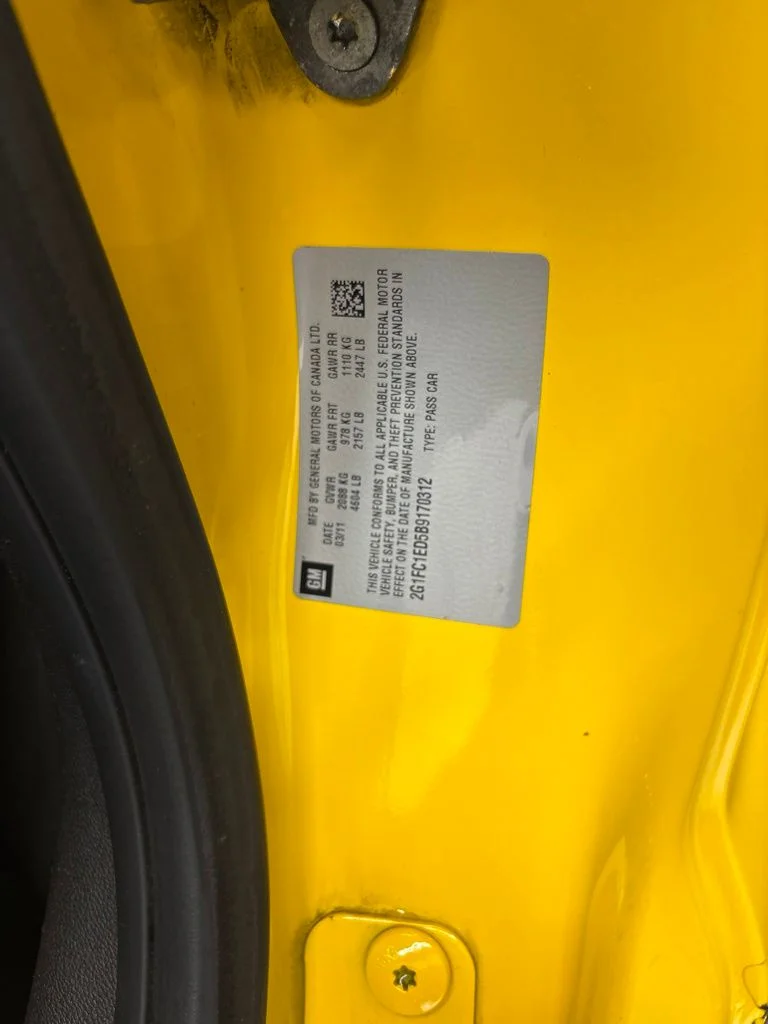 Used 2011 Yellow Chevrolet 2LT image 11