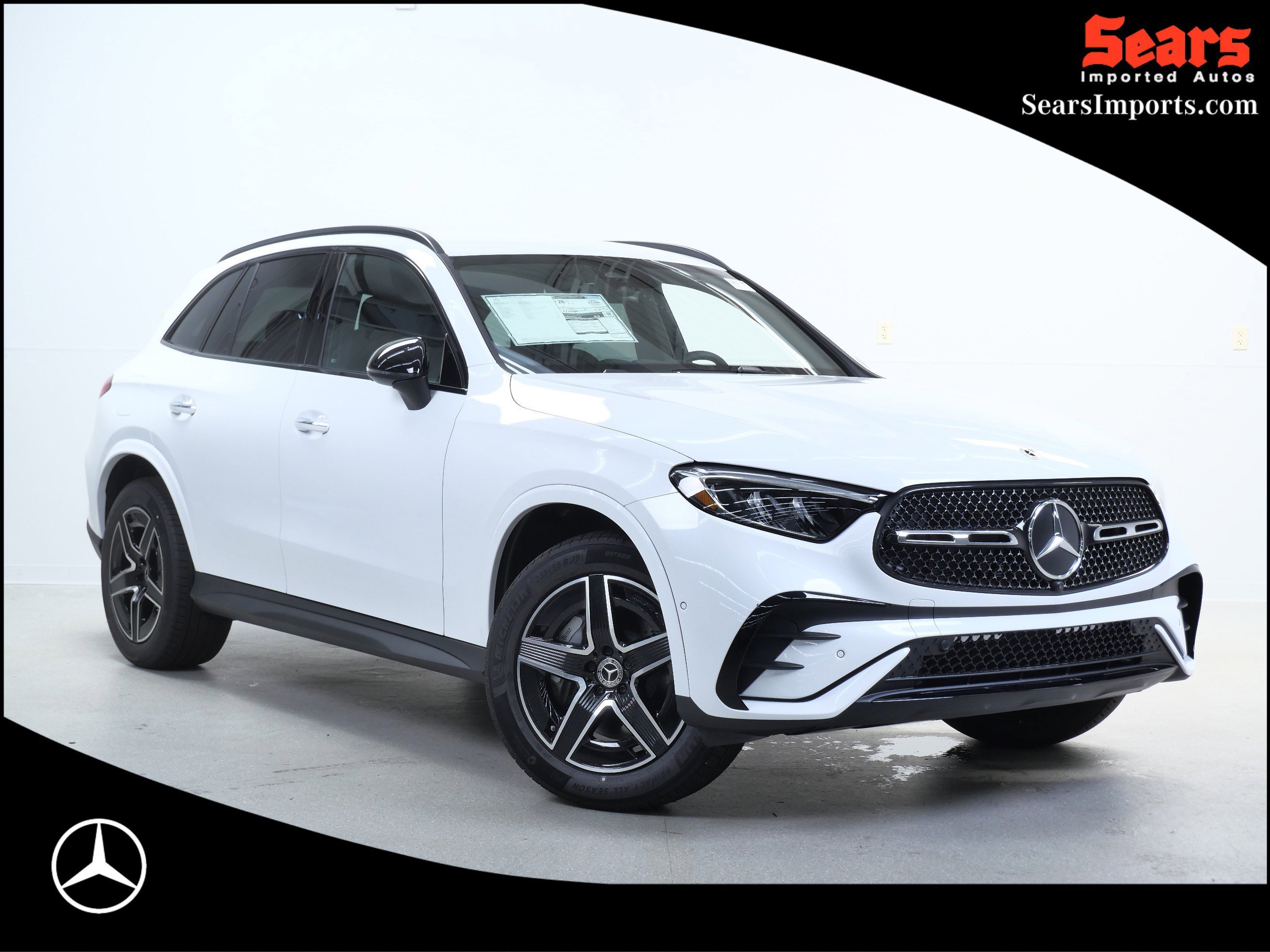 New 2026 MANUFAKTUR Moonlight White Metallic Mercedes-Benz GLC 300 image 1