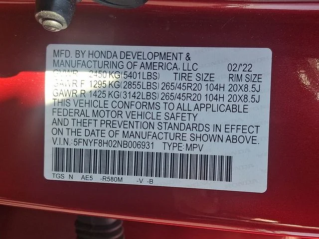 Used 2022 Red Honda Elite image 27