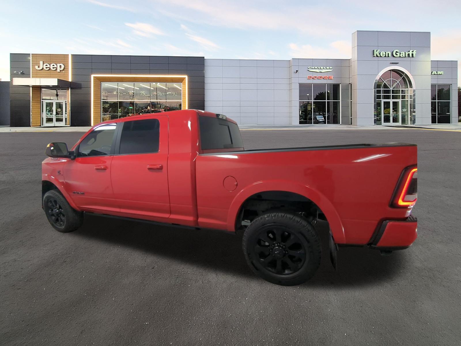 Used 2019 Flame Red Clearcoat Ram Laramie image 8