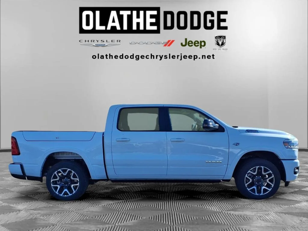 New 2026 Bright White Clear-Coat Exterior Paint RAM Laramie image 27