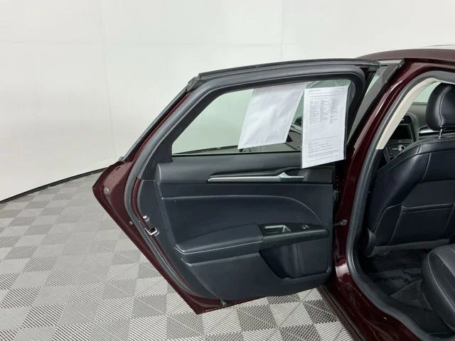 Used 2017 Burgundy Velvet Metallic Tinted Clearcoat Ford Titanium image 27