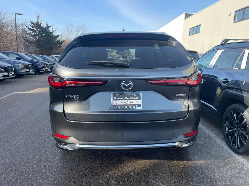 New 2026 Machine Gray Metallic Mazda 3.3 Turbo S Premium Plus AWD image 4