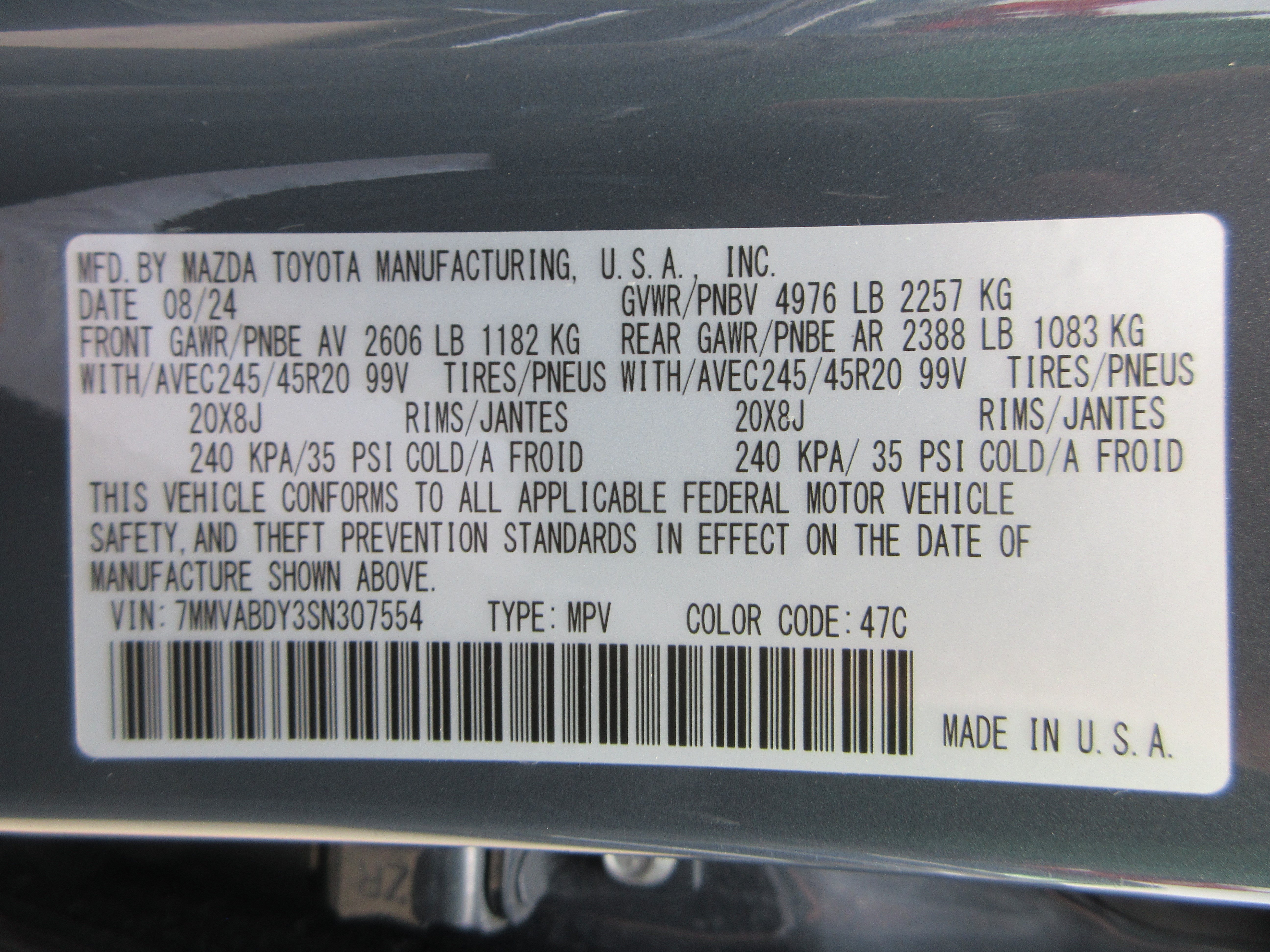 Used 2025 Polymetal Gray Metallic Mazda 2.5 Turbo Premium Package image 55
