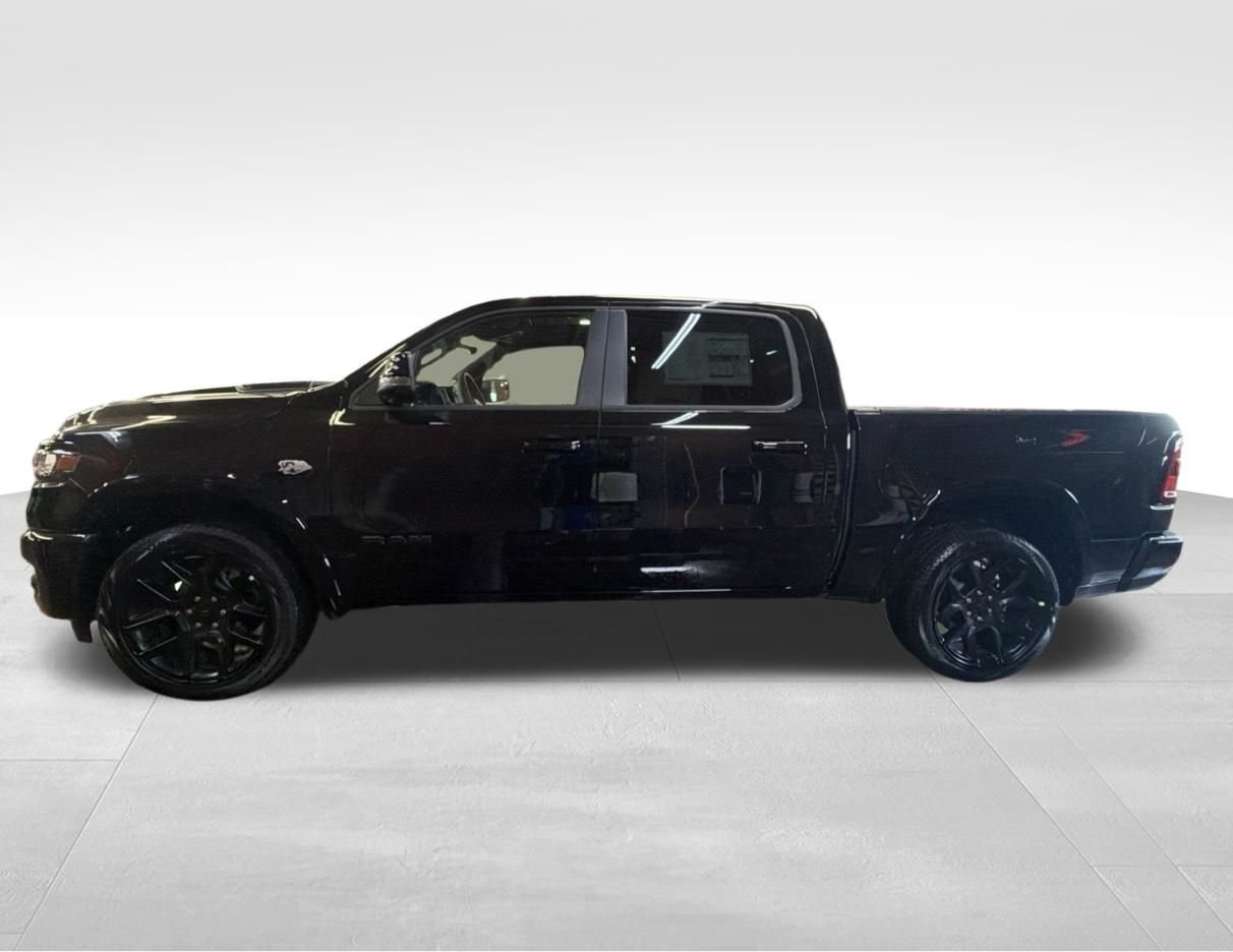 New 2026 Diamond Black Crystal Pearl-Coat Exterior Paint RAM Laramie image 2