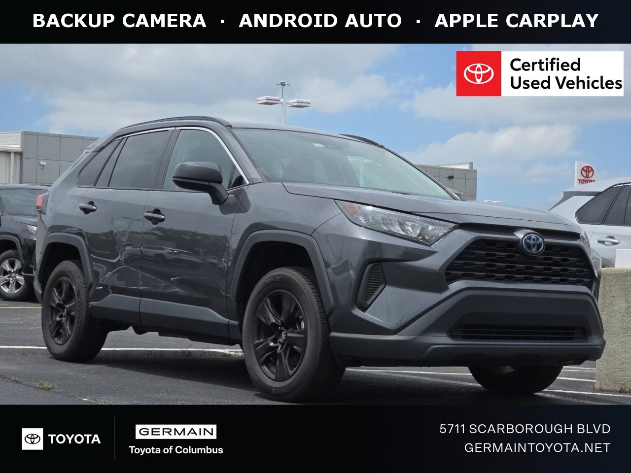 Used 2022 Gray Toyota LE image 1