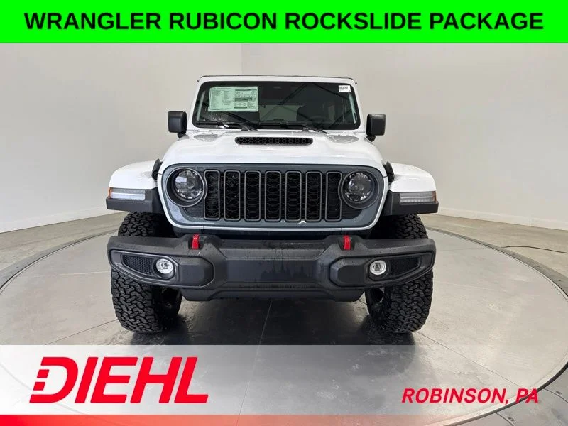 New 2026 Bright White Clearcoat Jeep Rubicon image 2