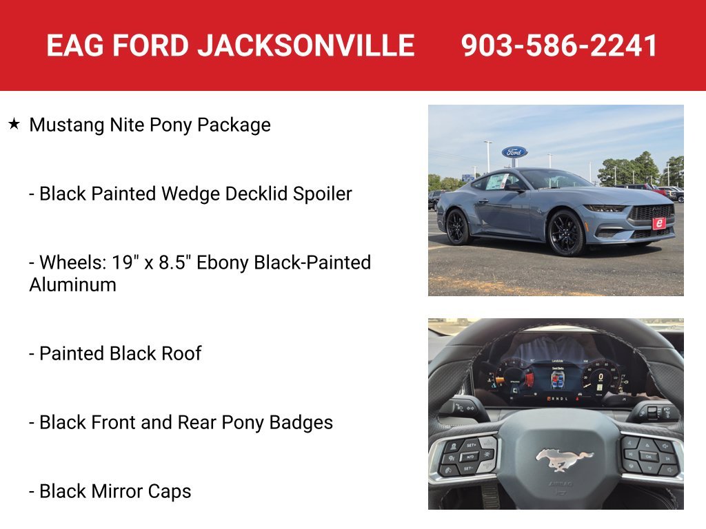 New 2026 Vapor Blue Metallic Ford EcoBoost® Premium Fastback image 8