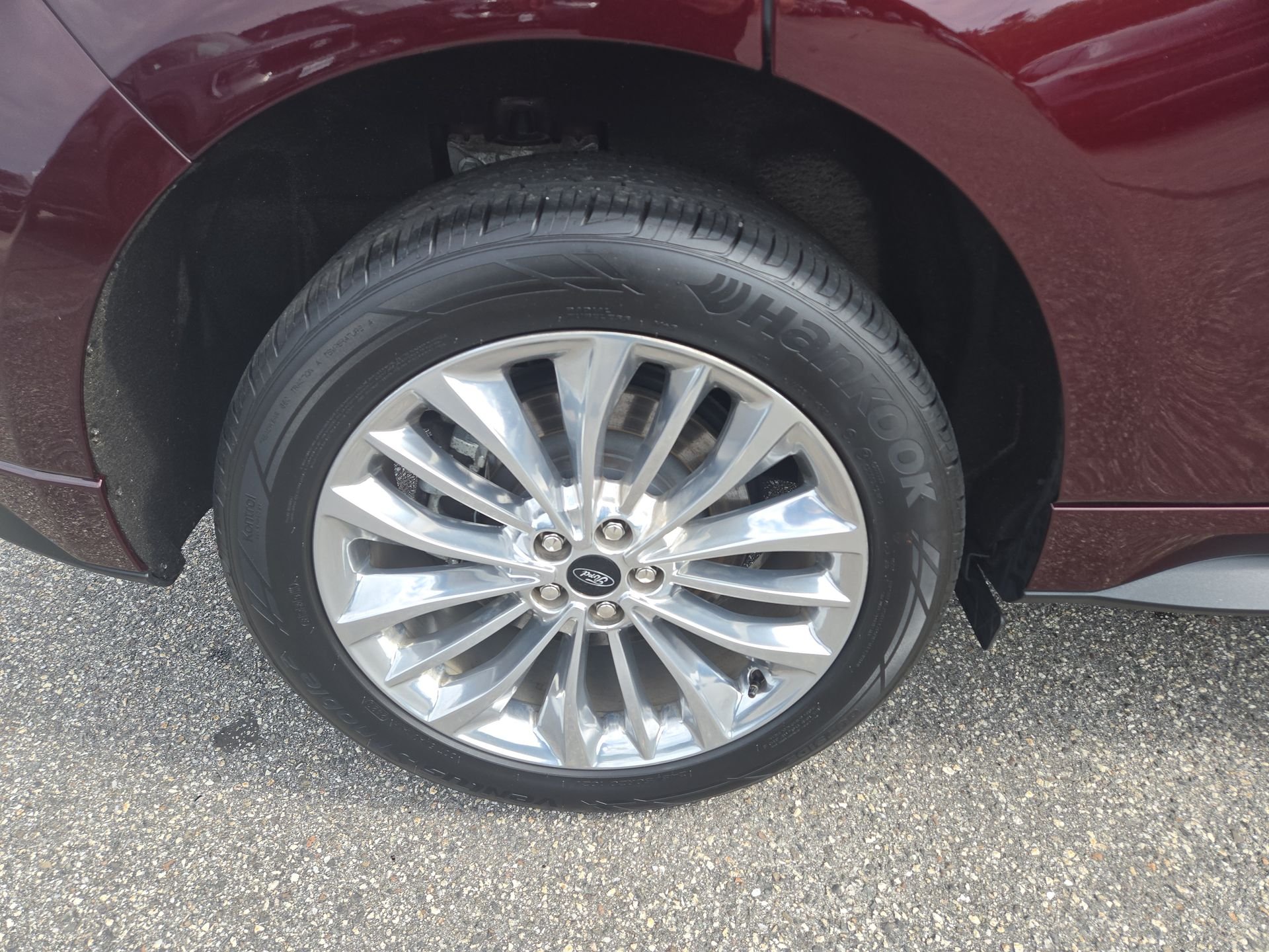 Used 2024 Burgundy Ford Titanium image 2
