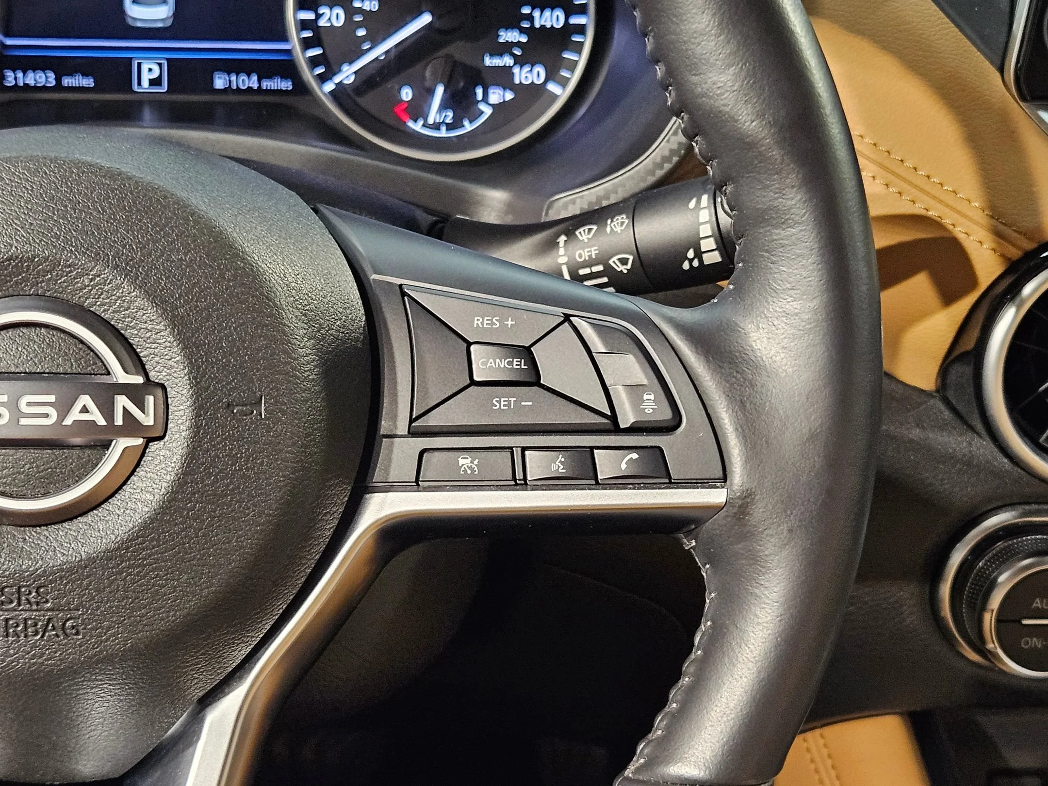 Used 2025 Atlantic Gray Metallic Nissan SV image 29