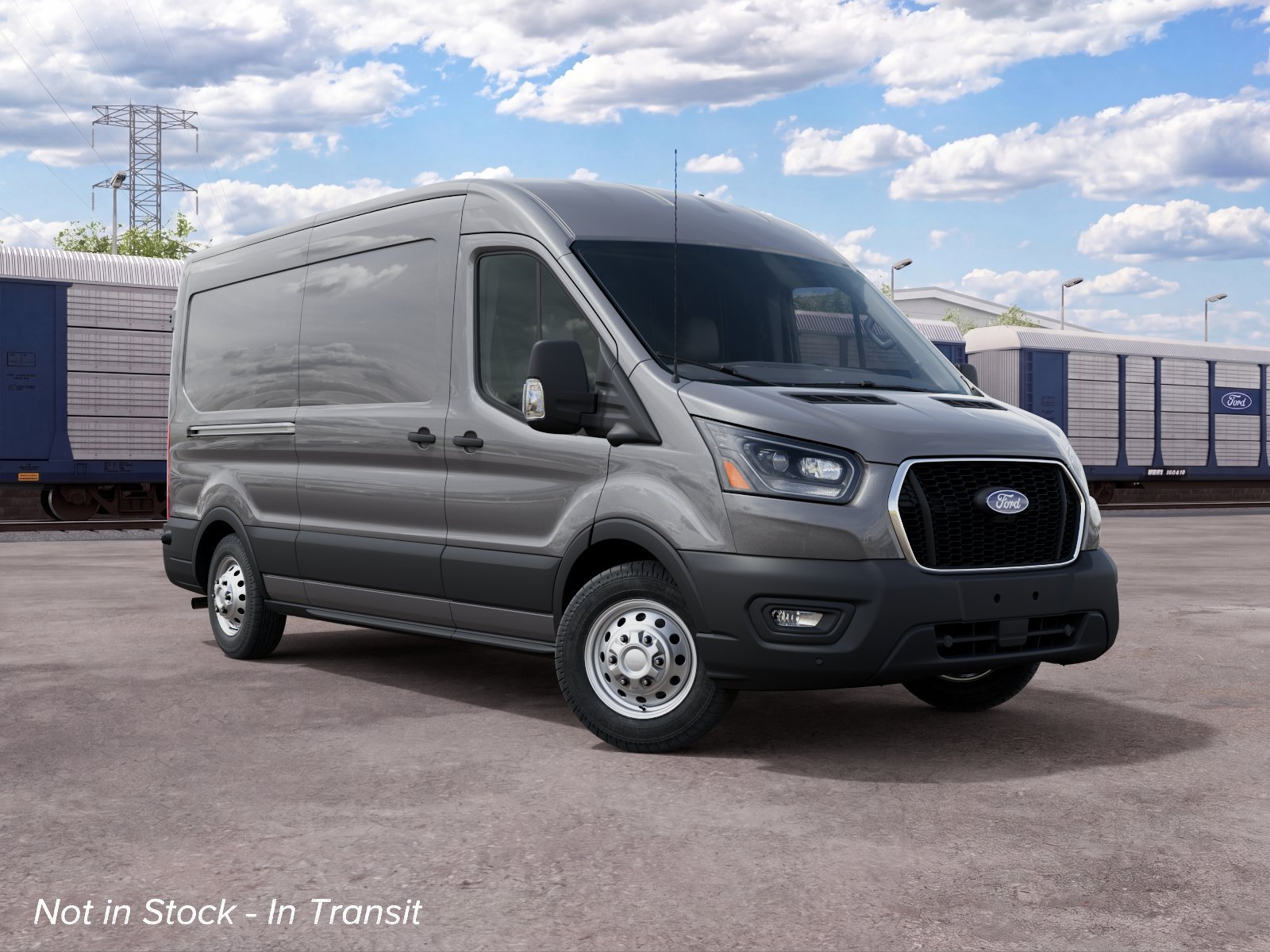 New 2027 Carbonized Gray Metallic Ford Cargo Van image 4