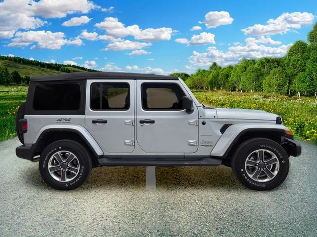 Used 2022 Silver Jeep Unlimited Sahara image 7