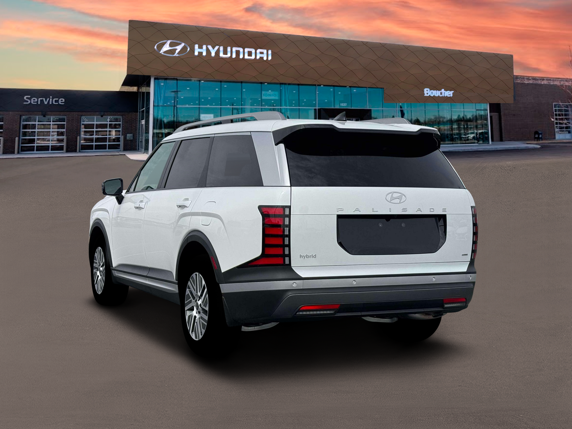 New 2026 Creamy White Pearl Hyundai SEL 7P image 5