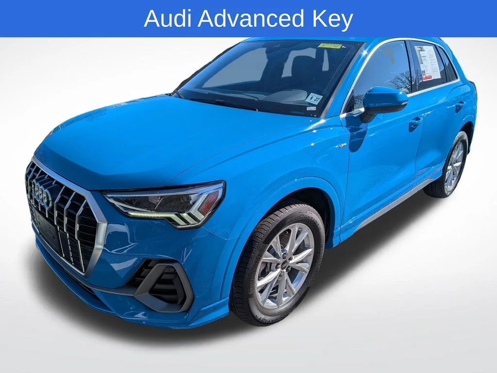 Used 2022 Blue Audi Premium Plus image 7