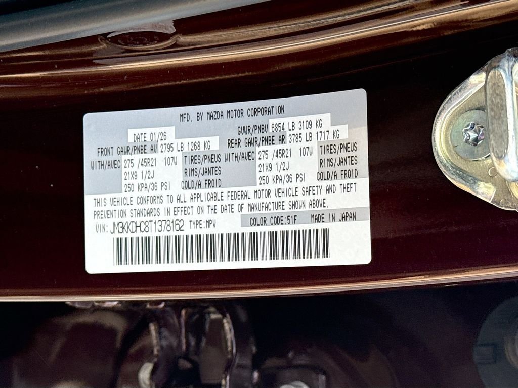 New 2026 Artisan Red Premium Mazda 3.3 Turbo S Premium Sport AWD image 34