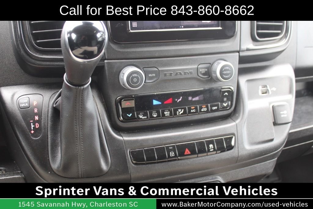 Used 2025 Bright White Clearcoat Ram High Roof image 26