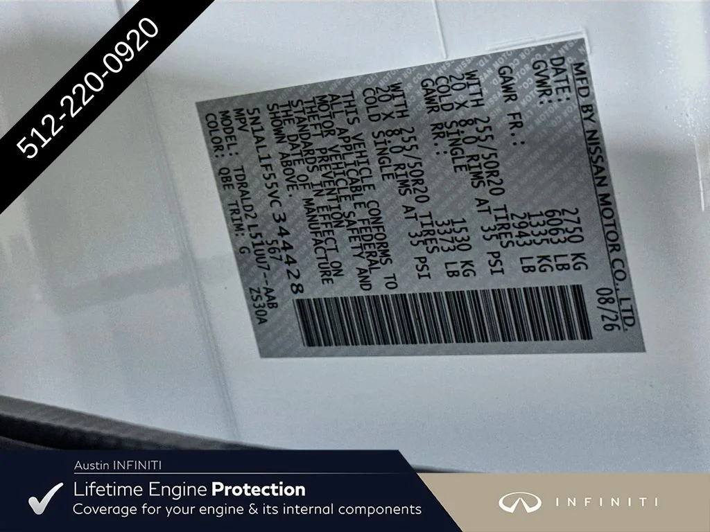 New 2027 White INFINITI LUXE image 44