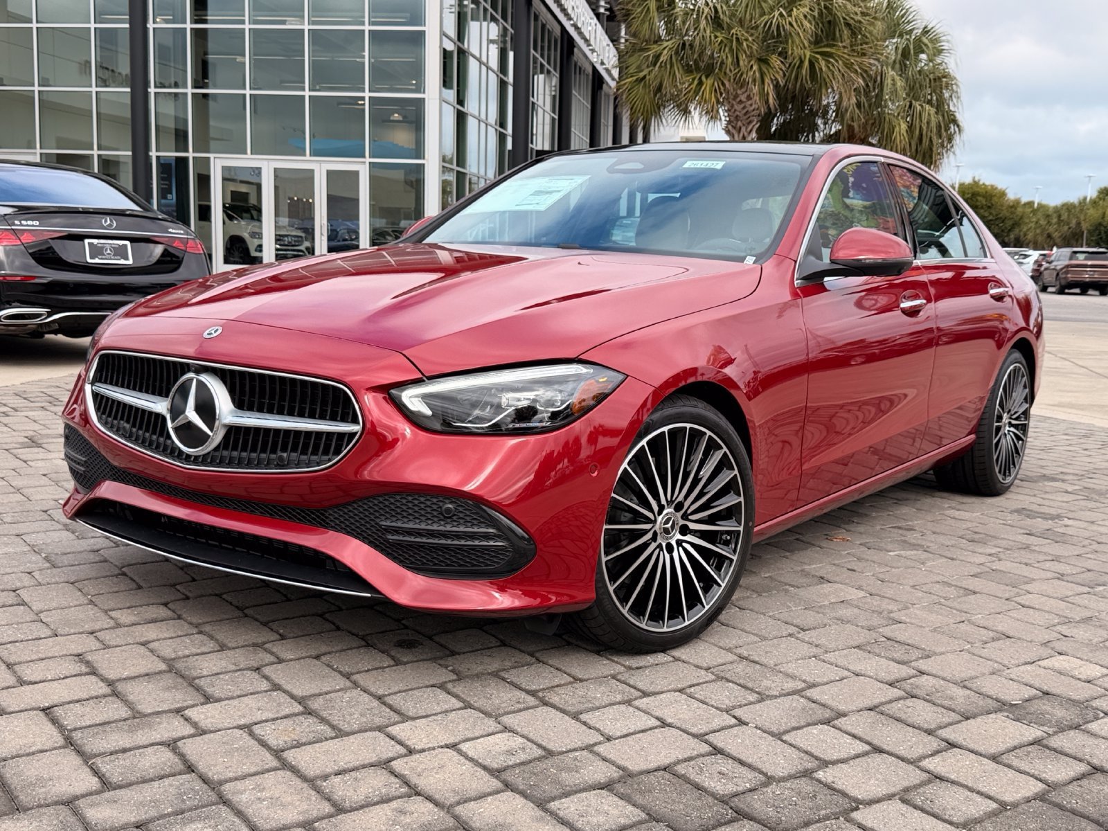 New 2026 MANUFAKTUR Patagonia Red Metallic Mercedes-Benz C 300 image 26