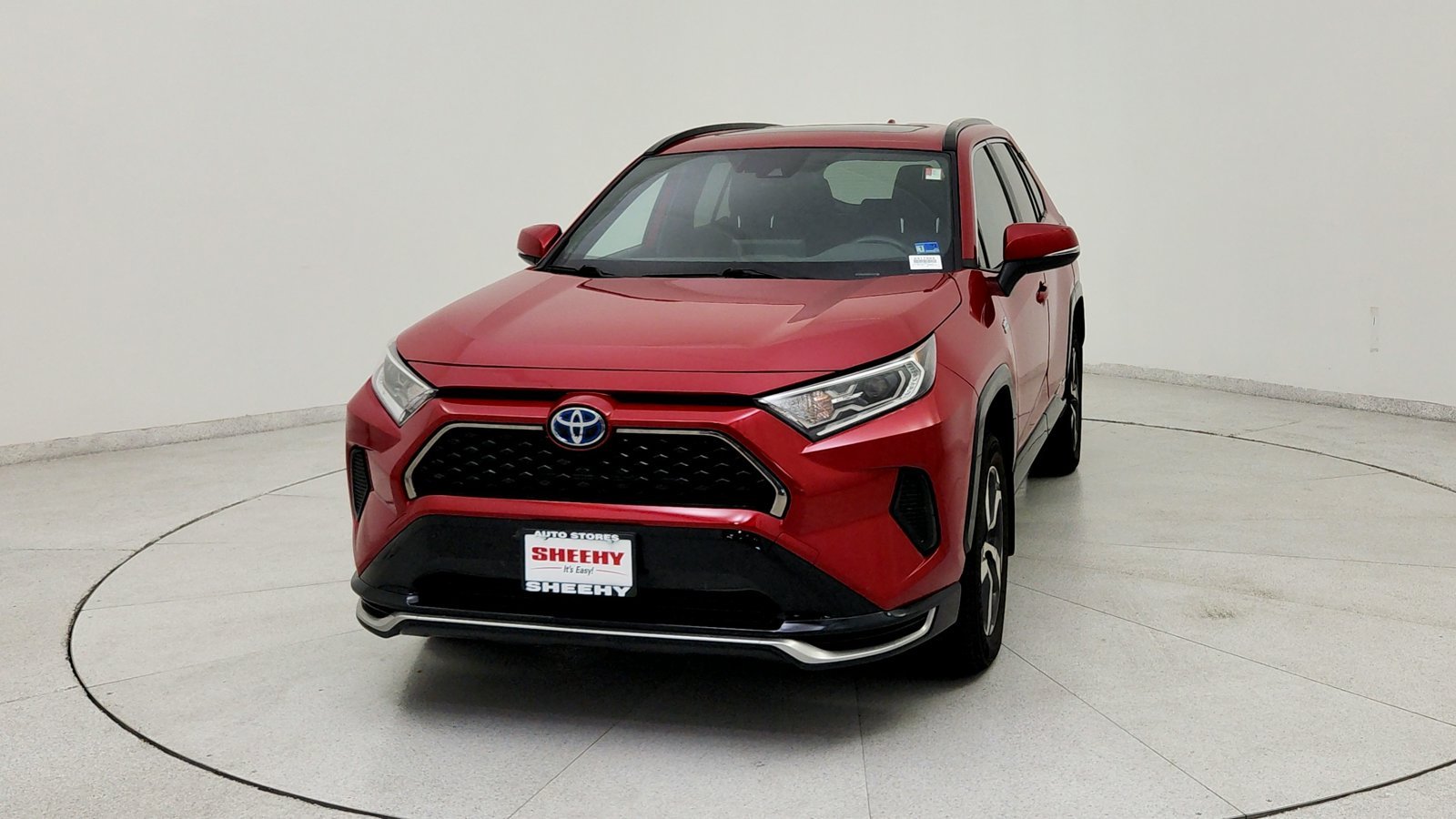 Used 2021 Red Toyota SE image 2