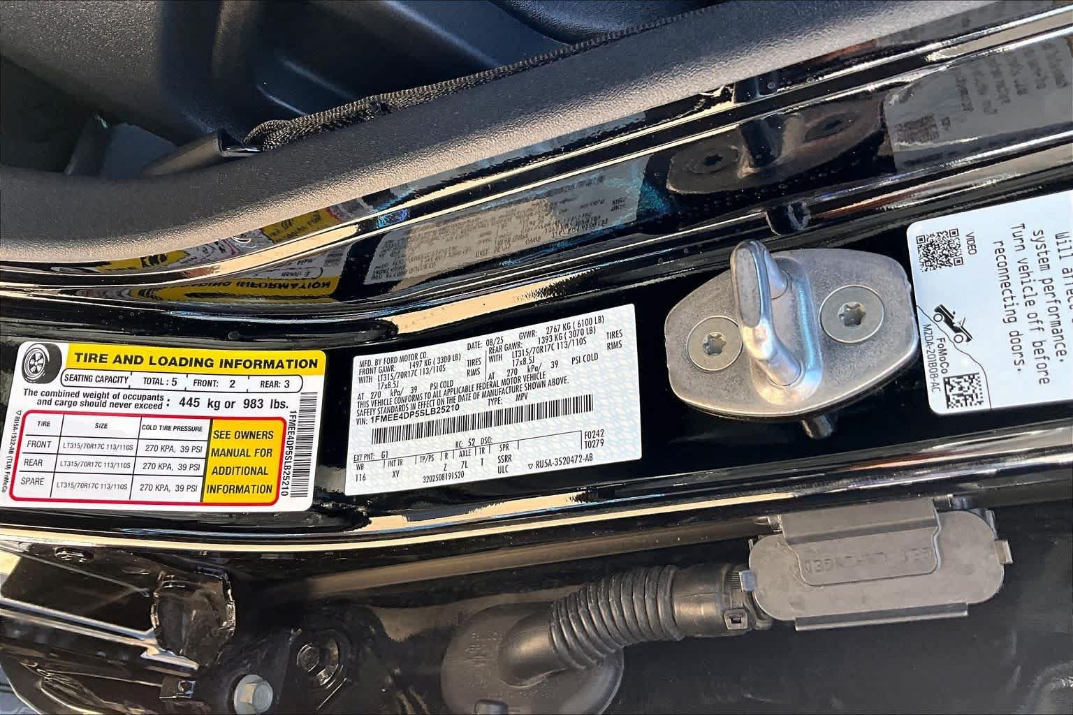 Used 2025 Shadow Black Ford Heritage Edition image 36