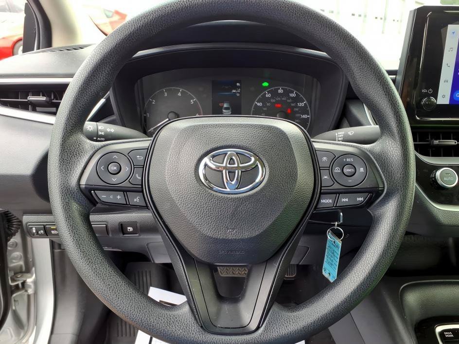 Used 2024 Classic Silver Metallic Toyota Hybrid LE image 21
