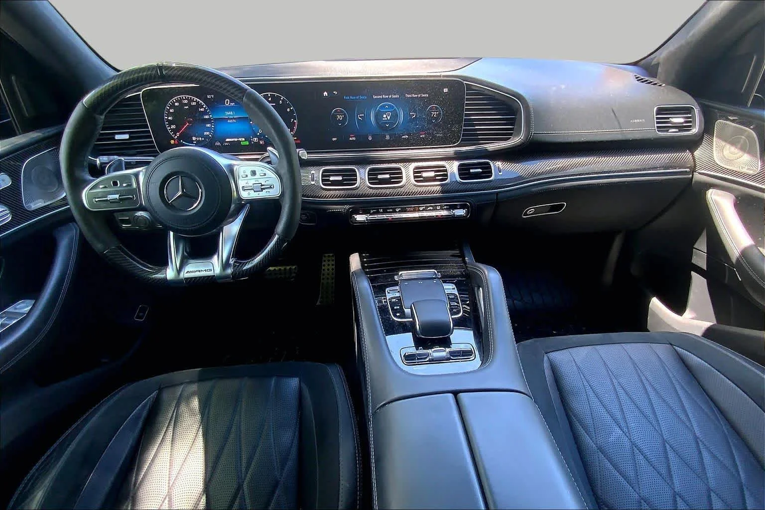 Used 2022 Obsidian Black Metallic Mercedes-Benz AMG® GLS 63 image 15
