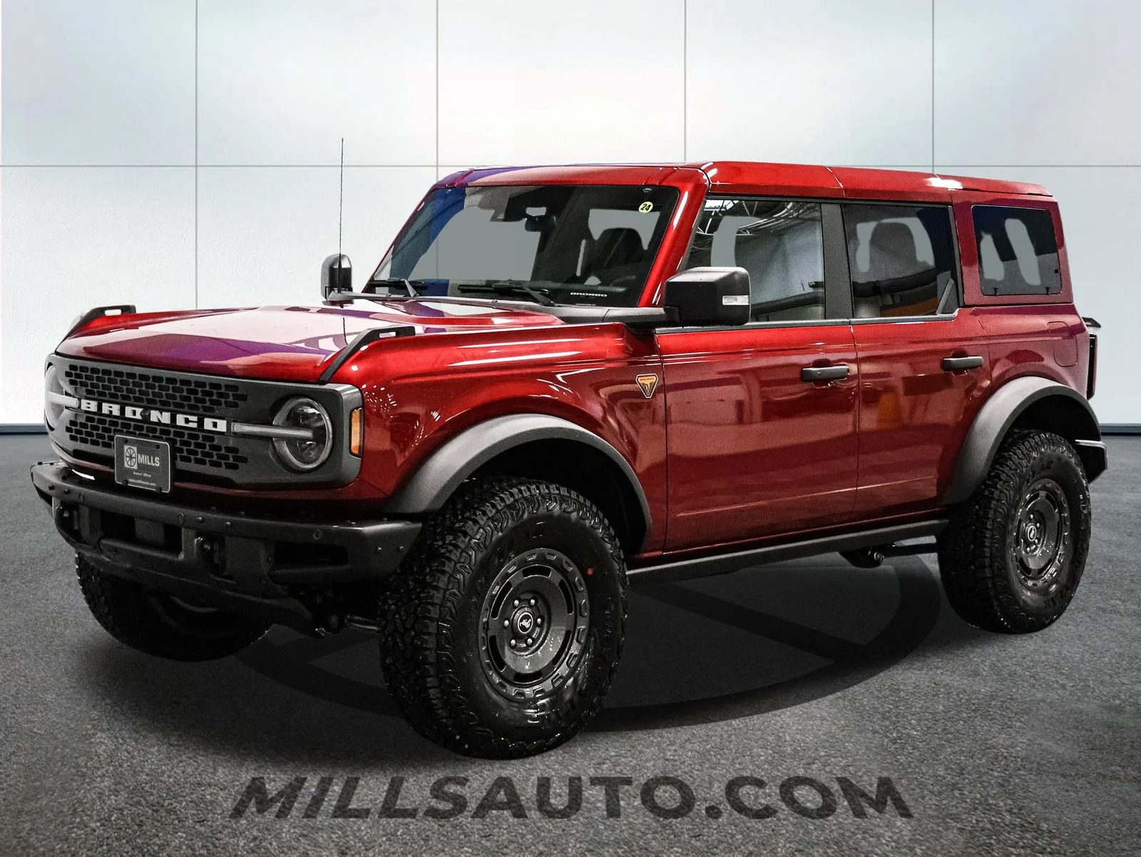 New 2025 Ruby Red Metallic Tinted Clearcoat Ford Badlands® image 2