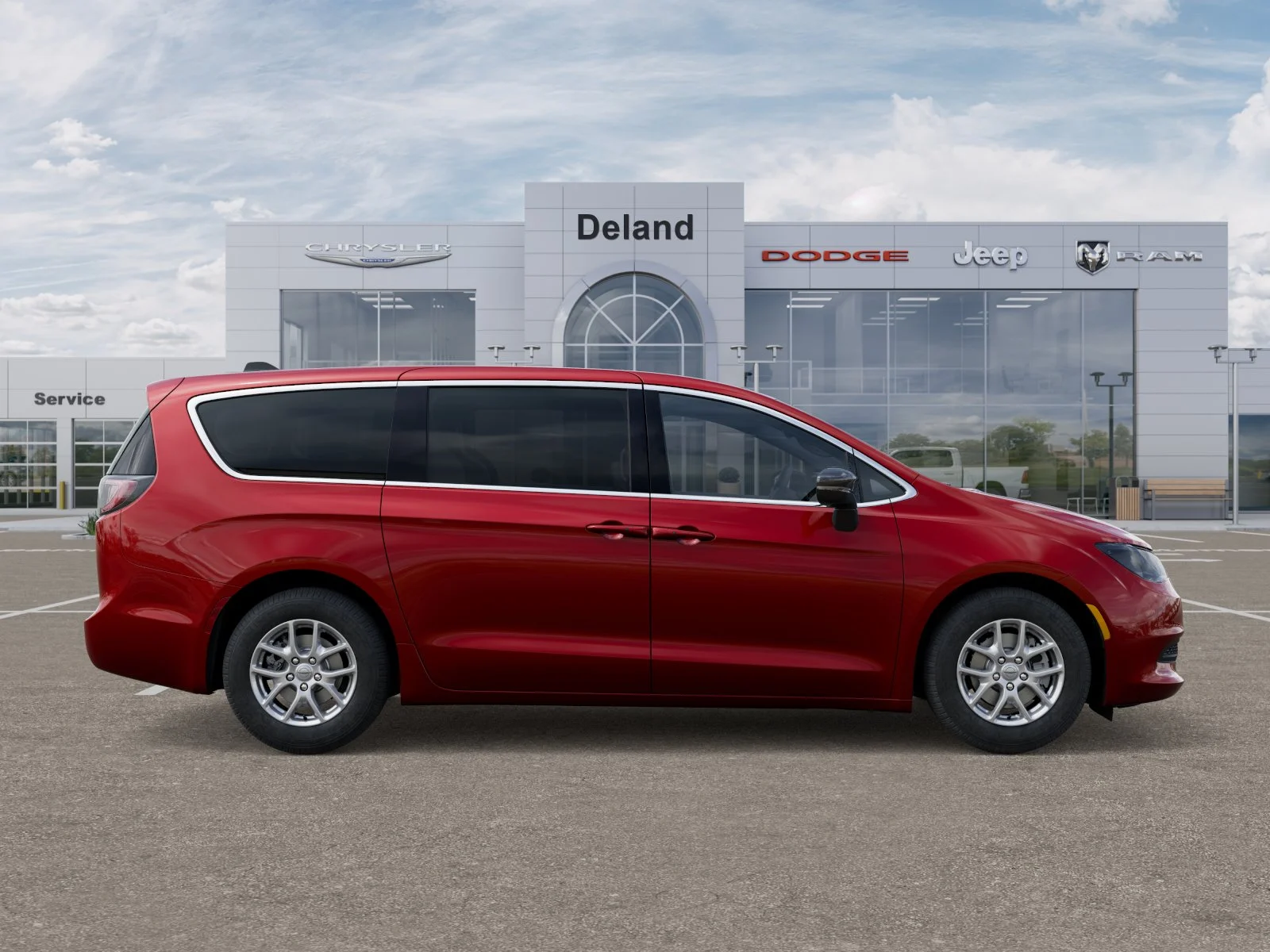 New 2026 Red Hot Pearl-Coat Exterior Paint Chrysler LX image 49