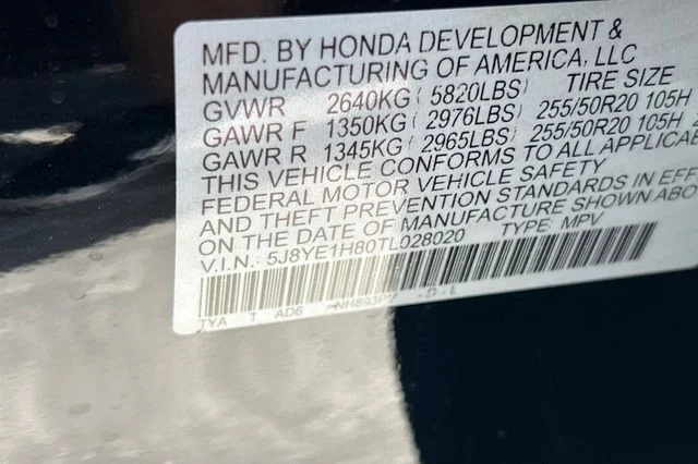 New 2026 Majestic Black Pearl Acura Advance Package image 25